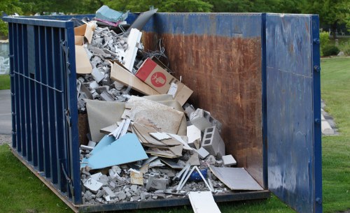 Professional office clearance team at work in Ruislip