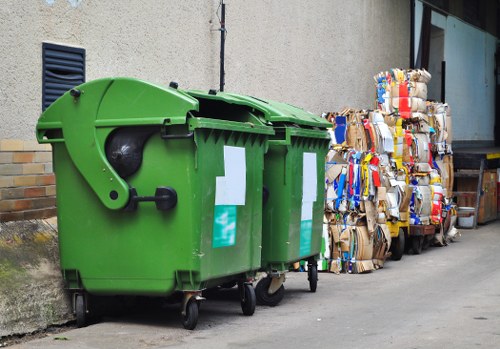 Eco-friendly disposal during garage clearance